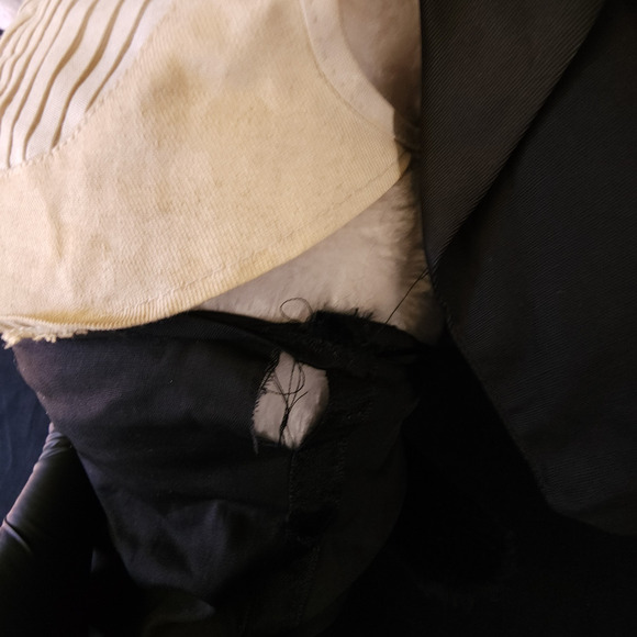 Vintage Snoopy Peanuts Plush Toy 1968 20” Tall W/Tuxedo Black Tux White Dog - Picture 4 of 16